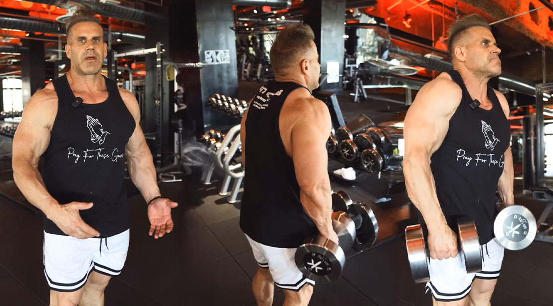 Jay Cutler Shows Off His Shrugs For Creating Giant-Size Shoulders