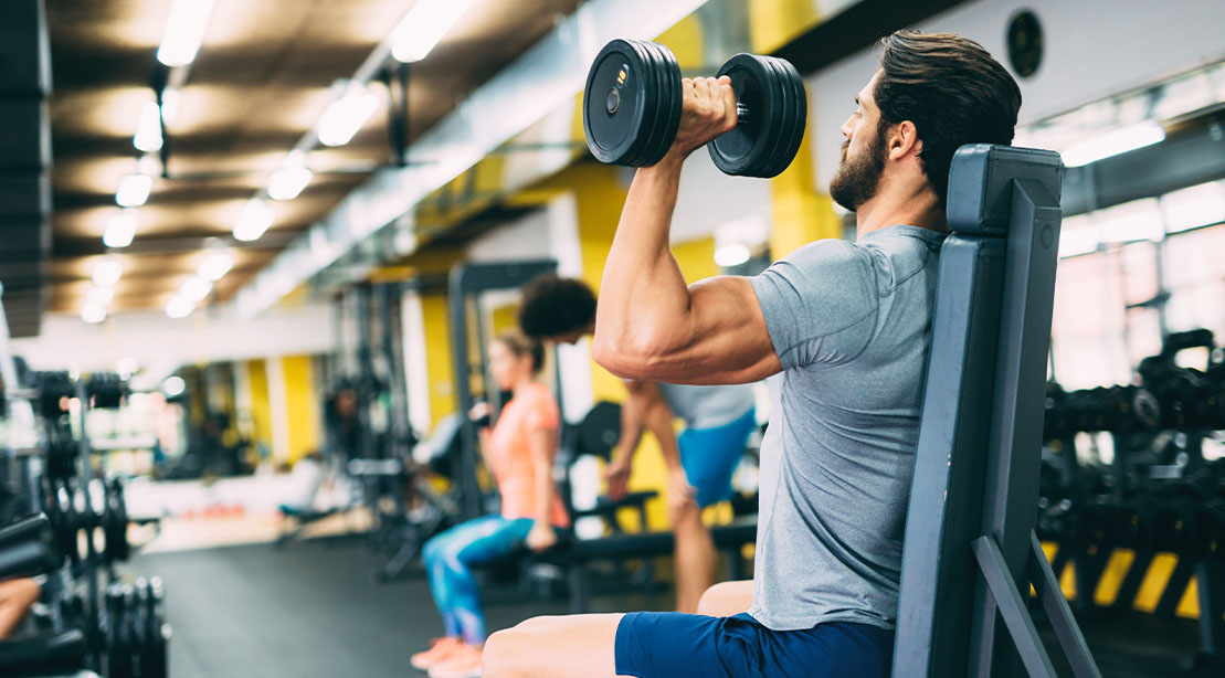 The  Dumbbell Shoulder Workout For Greater Upper-Body Strength