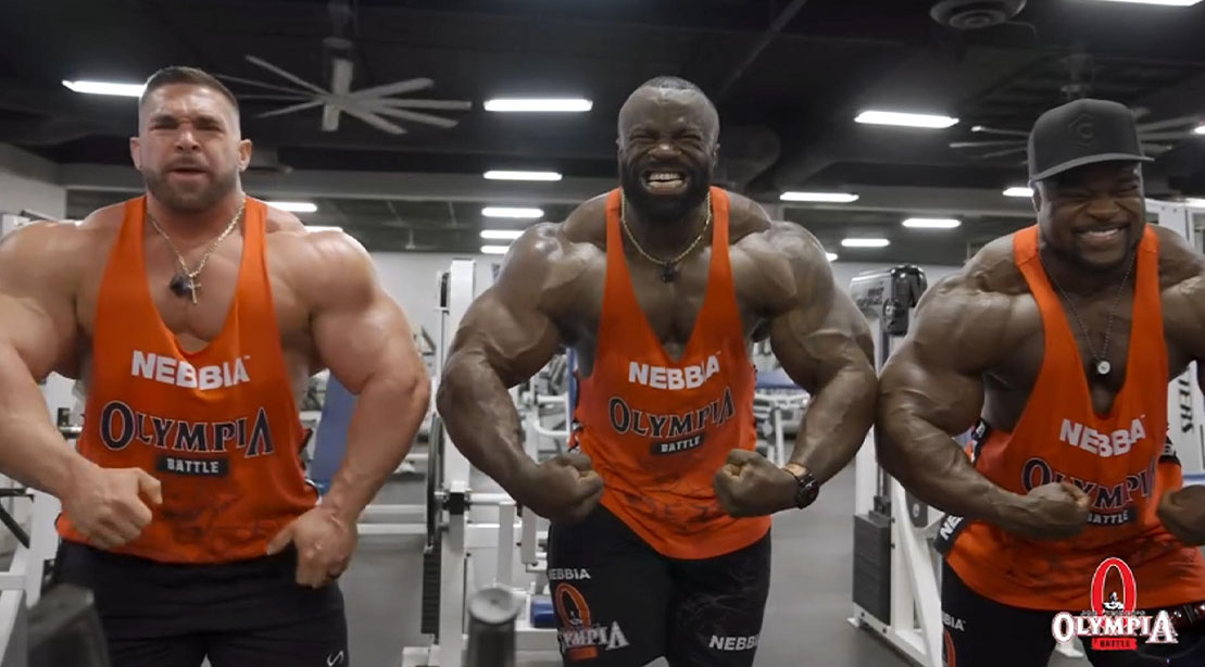 Mr. Olympia Legends Samson Dauda, Derek Lunsford & Brandon Curry Face Off at Olympia Battle 2025