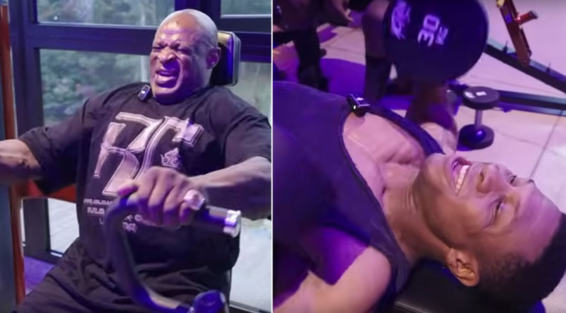 Ronnie Coleman Trained Jonathan Majors With This Brutal Chest Workout For ‘Magazine Dreams’