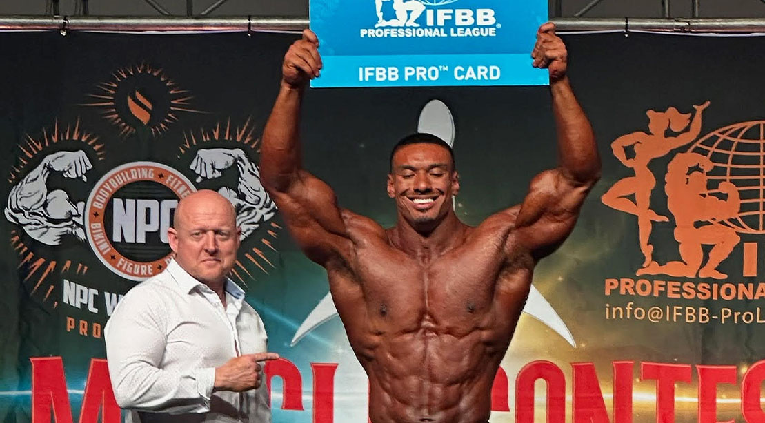 Larry Wheels Earns IFBB Pro Card After 2025 Musclecontest Win—Then Calls Out Sam Sulek